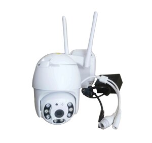 Камера camera CAD A6 4G/ WIFI/ LAN 360/90 2.0 mp поворотна вулична icsee APP