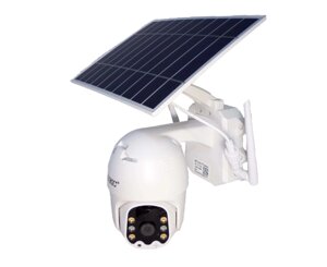 Камера на сонячній батареї CAMERA Q5 \ 3mp \ solar PANEL WI-FI поворотна APP i-Cam+