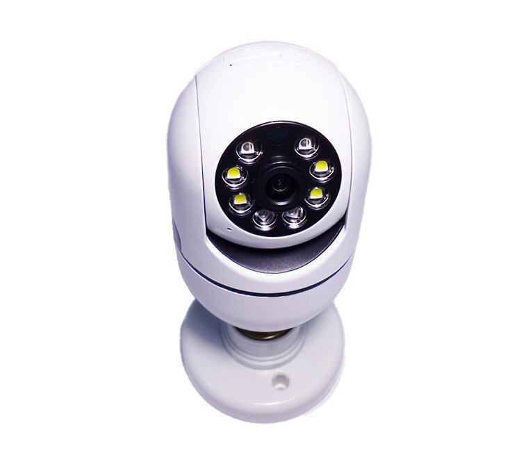 Камера відео спостереження лампочка CAM JT-8177QJ 3,6Мп 360/90 поворотна від компанії Опт, роздріб інтернет магазин Familyshop - фото 1