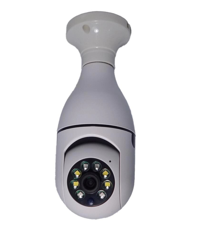 Камера відео спостереження лампочка CAM L1 E27 WIFI IP 360/90 поворотна YCC365 App від компанії Опт, роздріб інтернет магазин Familyshop - фото 1