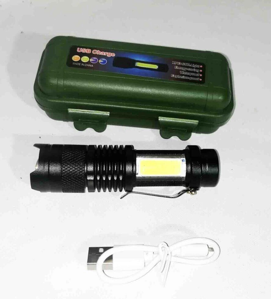 Ліхтарик BL 525 micro usb charge від компанії Опт, роздріб інтернет магазин Familyshop - фото 1