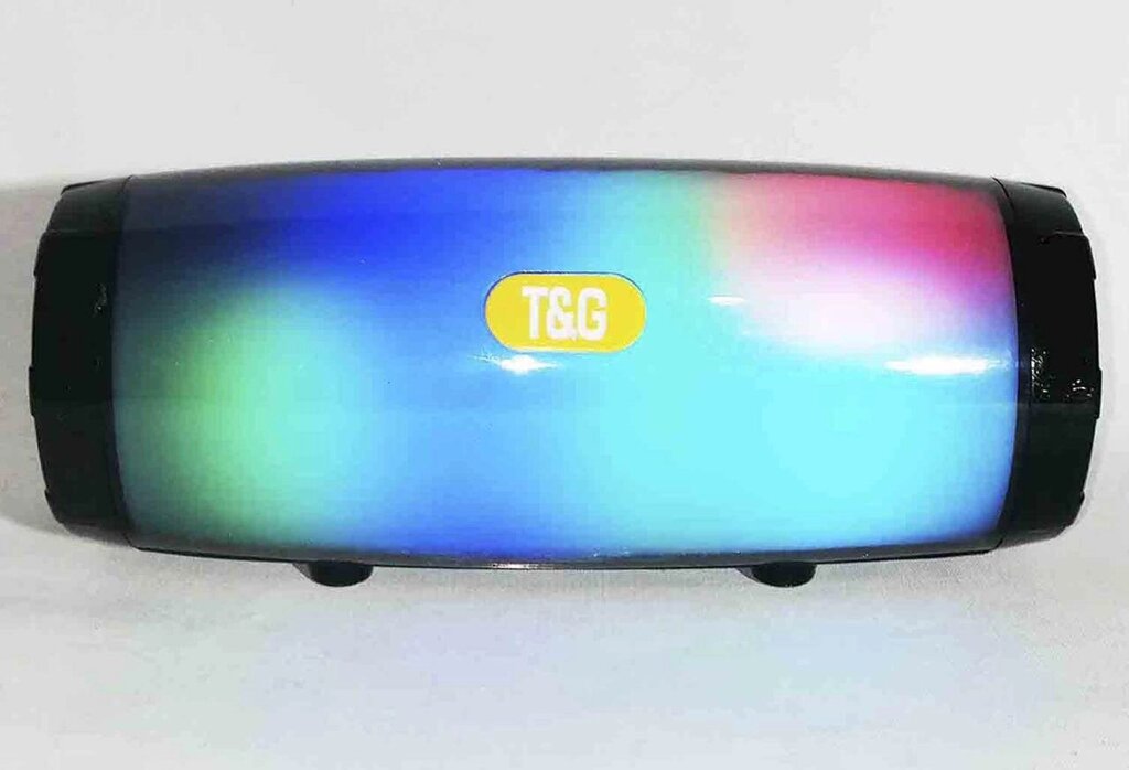 Мобільна колонка SPS TG165С BT зі світломузикою від компанії Опт, роздріб інтернет магазин Familyshop - фото 1