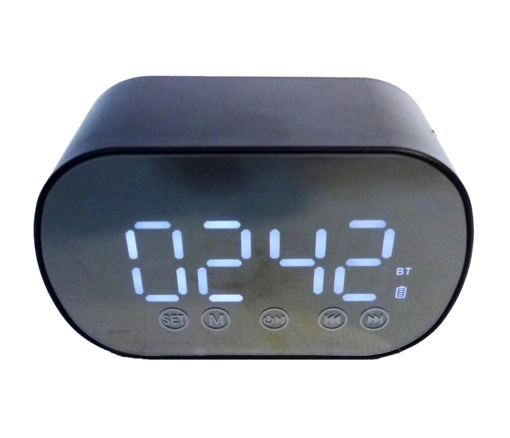 Мобільна колонка з годинником S15 BT від компанії Опт, роздріб інтернет магазин Familyshop - фото 1