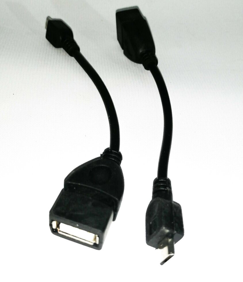 Перехідник OTG USB- micro V8 від компанії Опт, роздріб інтернет магазин Familyshop - фото 1