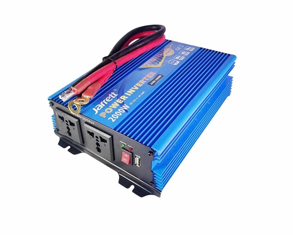 Перетворювач 12V 220V 2000W Jarrett JARN-2000W від компанії Опт, роздріб інтернет магазин Familyshop - фото 1