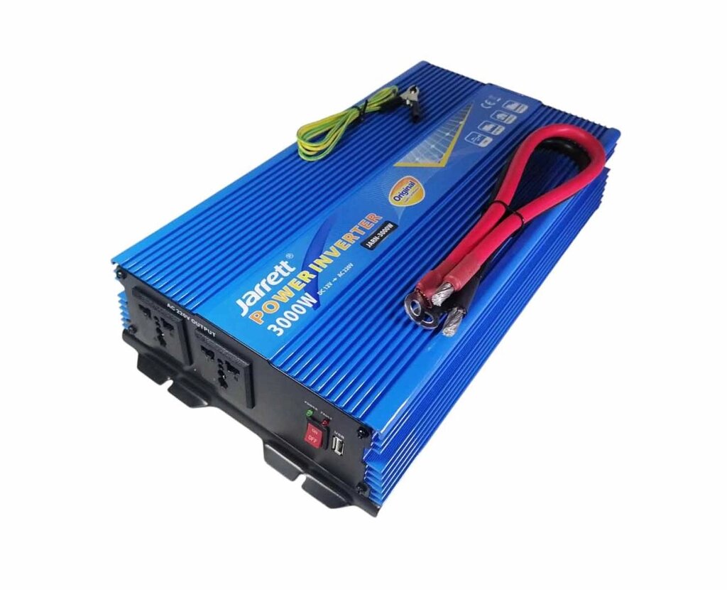 Перетворювач 12V 220V 3000W Jarrett JARN-3000W від компанії Опт, роздріб інтернет магазин Familyshop - фото 1