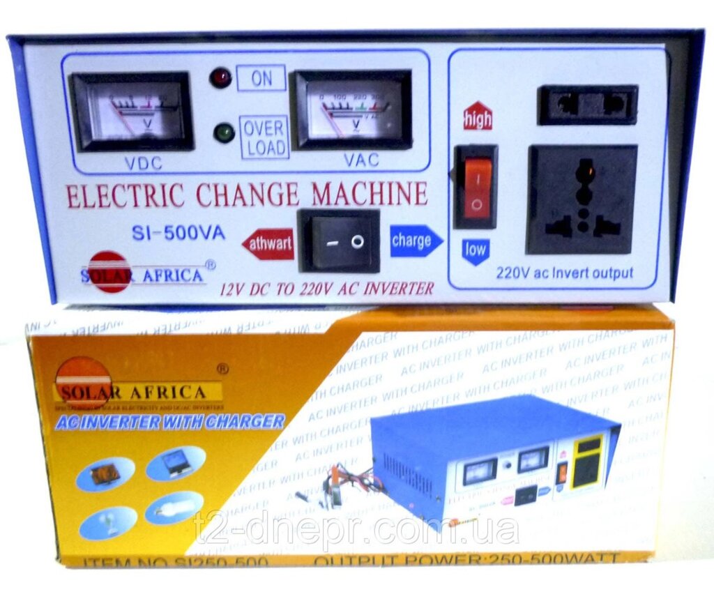 Перетворювач AC / DC SI-500VA + зарядний пристрій від компанії Опт, роздріб інтернет магазин Familyshop - фото 1