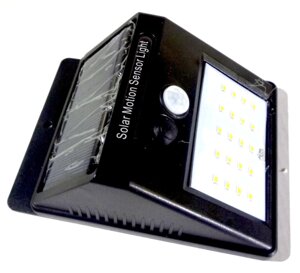 Універсальна LED лампа 609S-20 з сонячною панеллю і датчиком руху