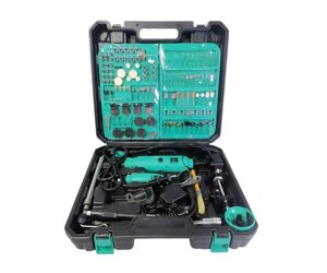 Гравер електричний + гравер Mini 12V з 236 насадками