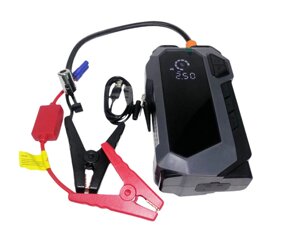 Пусковий автомобільний пристрій JUMP STARTER з компресором