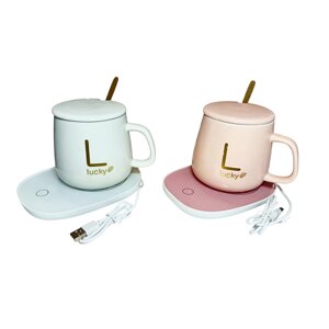 Чашка керамічна з підігрівом від USB у подарунковій упаковці