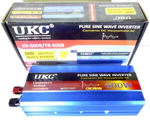 Інвертор із чистою синусоїдою UKC Technology Pure Sine Inverter-600W
