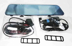 Відео реєстратор дзеркало DVR A29 touchscreen HD1080 з двома камерами