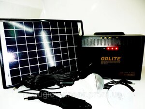 Сонячна панель з акумуляторною батареєю GDLITE GD 8012