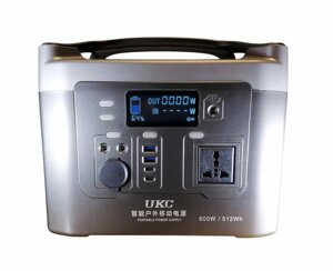 Зарядна станція UKC PMR-600W 512 Wh 12V чистий синус