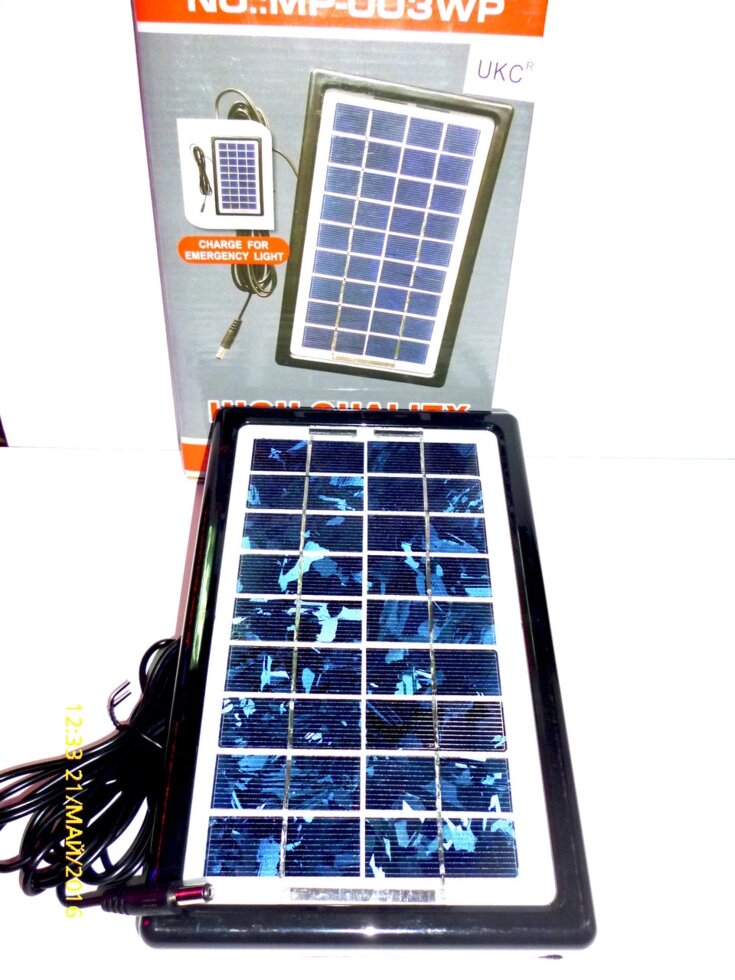 Сонячна панель 3W 9V - доставка