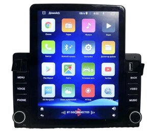 Автомагнітола 2 DIN 9580A BT 9.5 '' Tesla Style Android 10.0 GPS 1Gb RAM 16Gb ROM