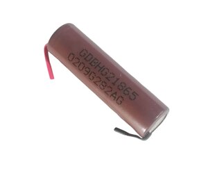 Акумулятор 18650 під пайку 2000 mAh