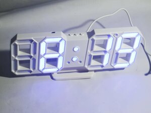 Годинники з будильником і термометром настільні CX-2218 blue в Дніпропетровській області от компании Опт, розница интернет магазин Familyshop