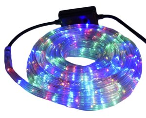 Гірлянда LED Rope light RGB шланг 10M мультикольорова вулична