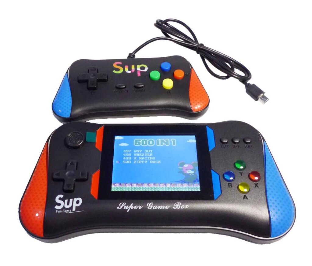 Портативна ігрова консоль SUP X7M з джойстиком від компанії Опт, роздріб інтернет магазин Familyshop - фото 1