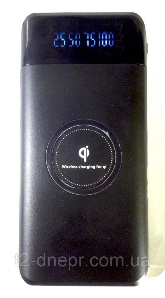 Power bank 27800 qi з функцією бездротової зарядки від компанії Опт, роздріб інтернет магазин Familyshop - фото 1