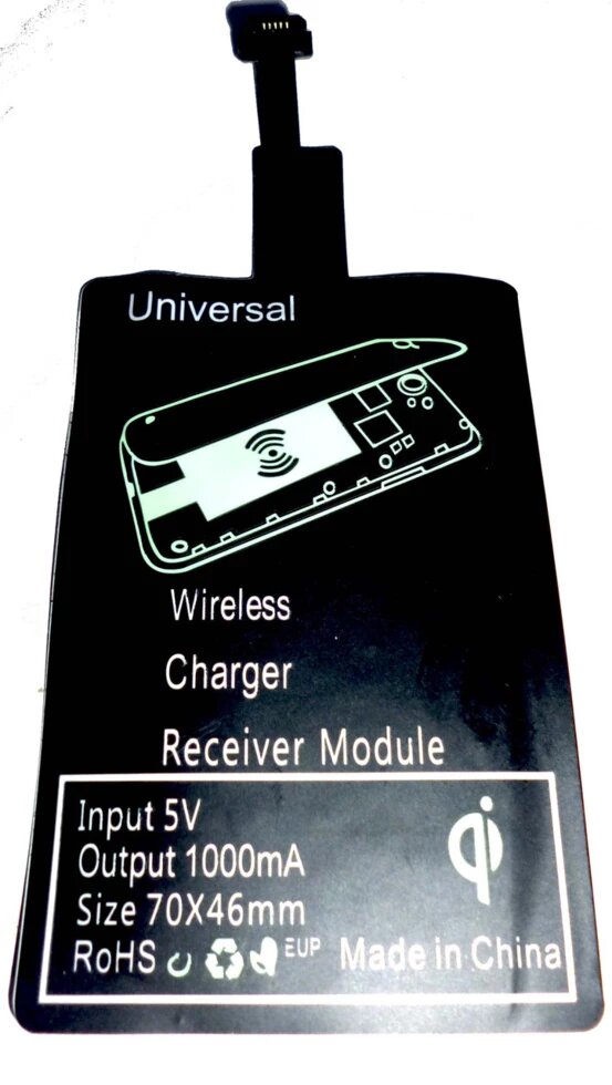 Ресивер бездротового заряджання телефона QI від компанії Опт, роздріб інтернет магазин Familyshop - фото 1
