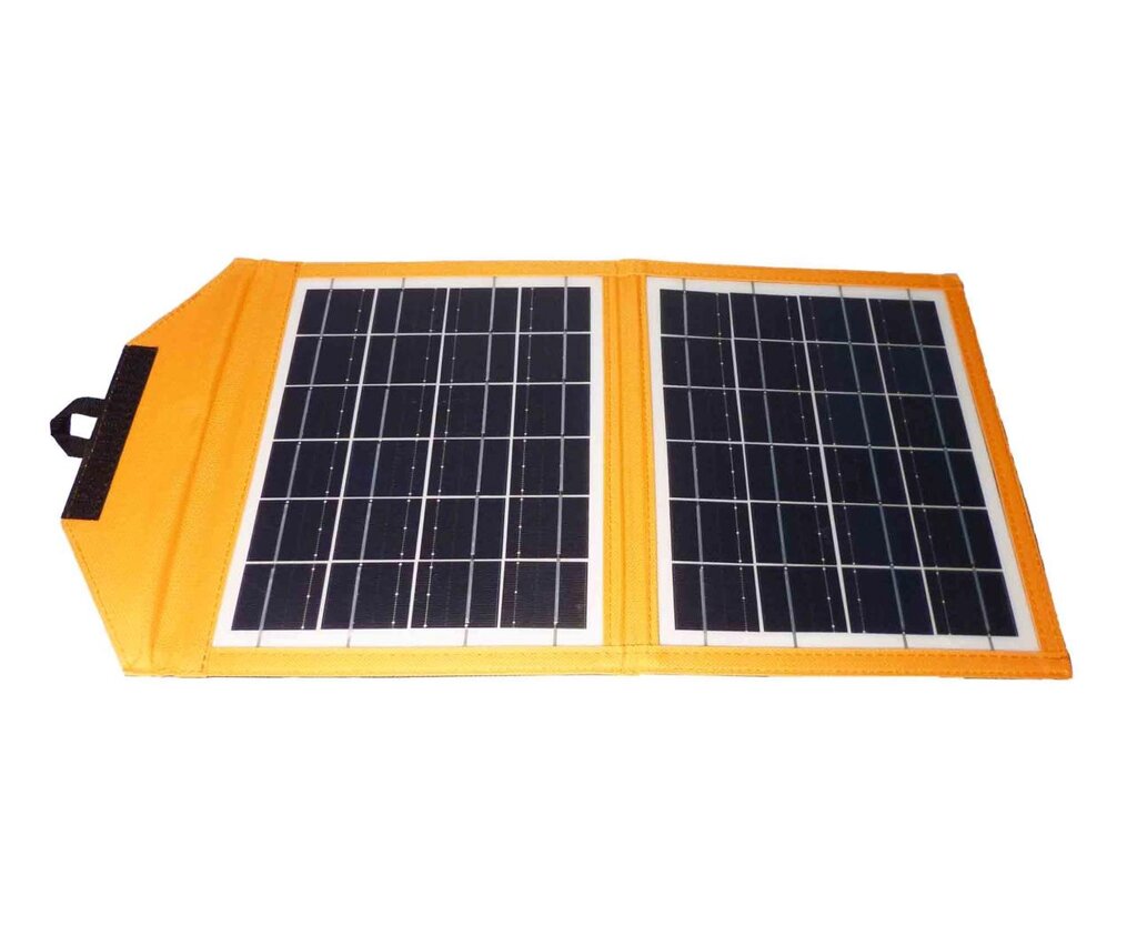 Розкладна сонячна панель 10 W GD-ZD0610 від компанії Опт, роздріб інтернет магазин Familyshop - фото 1