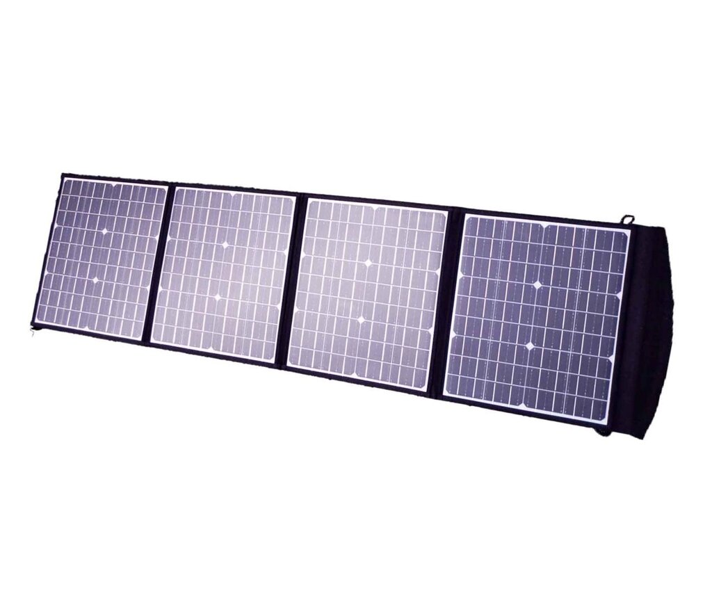 Розкладна сонячна панель 100 W GD-ZD18100 від компанії Опт, роздріб інтернет магазин Familyshop - фото 1