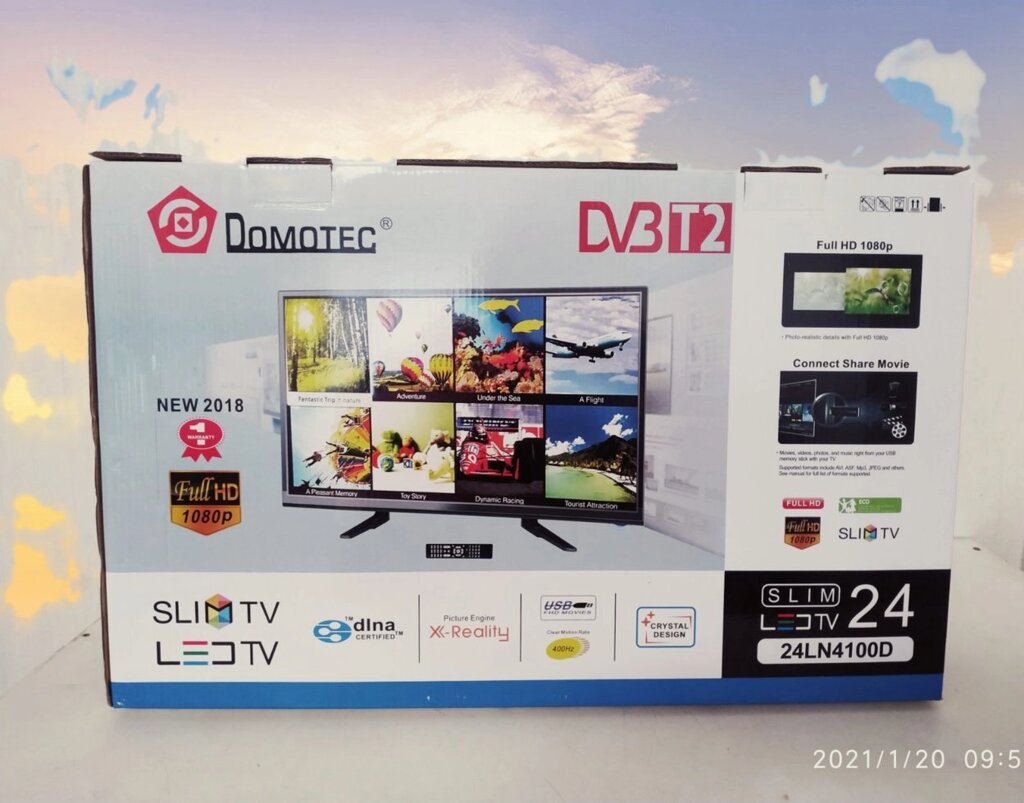 Телевізор Domotec 24 " від компанії Опт, роздріб інтернет магазин Familyshop - фото 1
