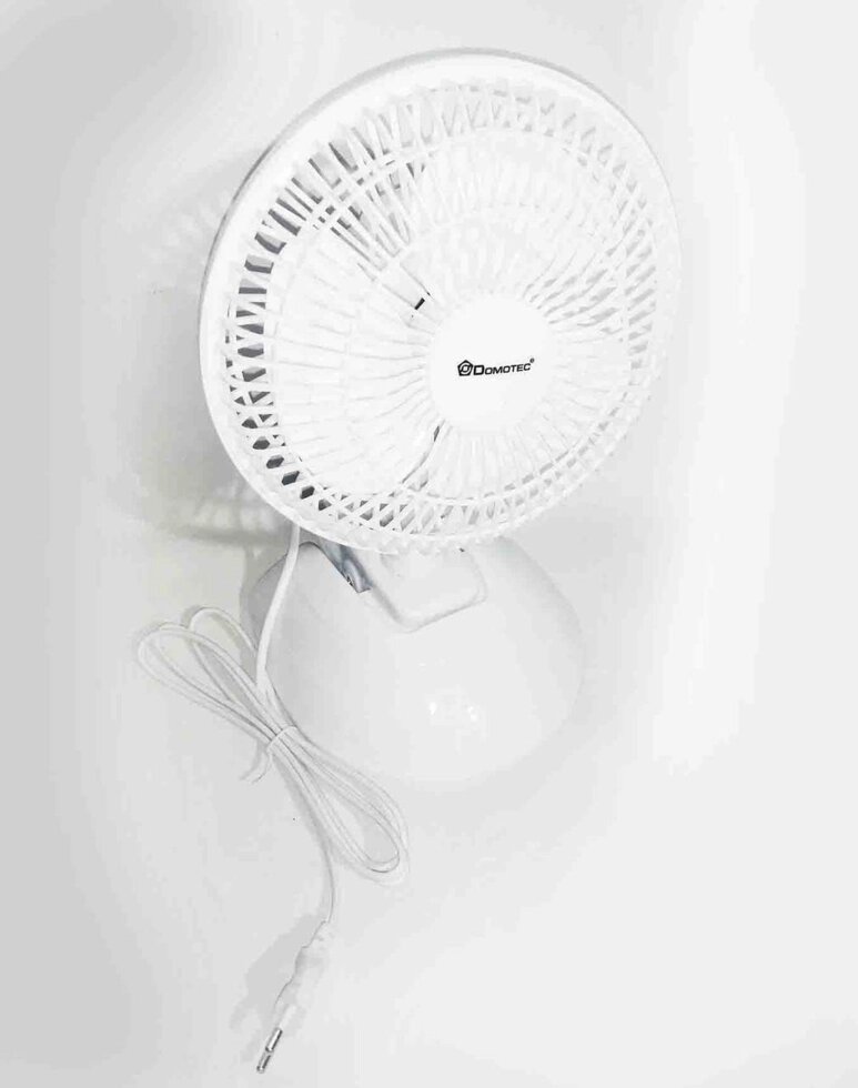 Вентилятор настільний із прищіпкою DOMOTEC MS 1623 2 в 1 від компанії Опт, роздріб інтернет магазин Familyshop - фото 1