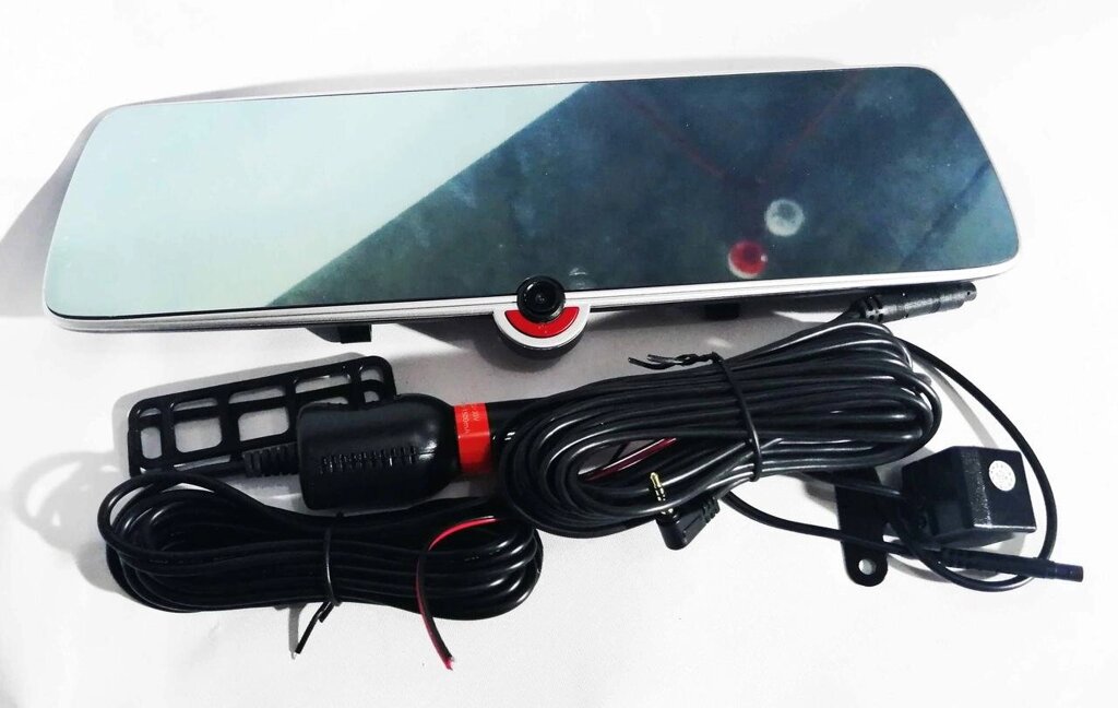 Відеореєстратор автомобільне дзеркало на три камери 5" + touch C33 від компанії Опт, роздріб інтернет магазин Familyshop - фото 1