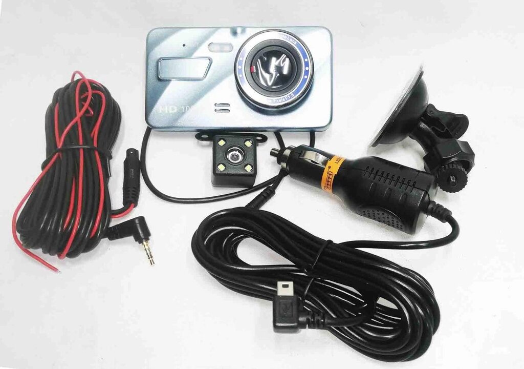 Відеореєстратор автомобільний на дві камери H 31 від компанії Опт, роздріб інтернет магазин Familyshop - фото 1