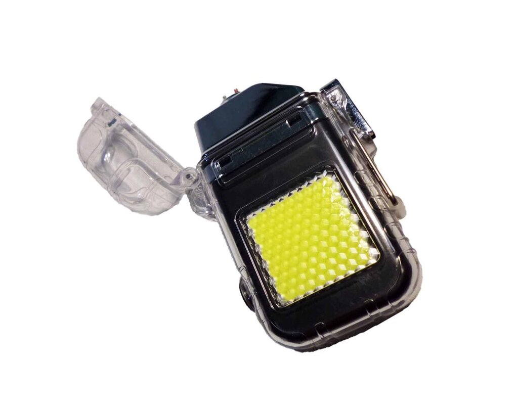 Запальничка електроімпульсна з ліхтариком USB TYPE C від компанії Опт, роздріб інтернет магазин Familyshop - фото 1