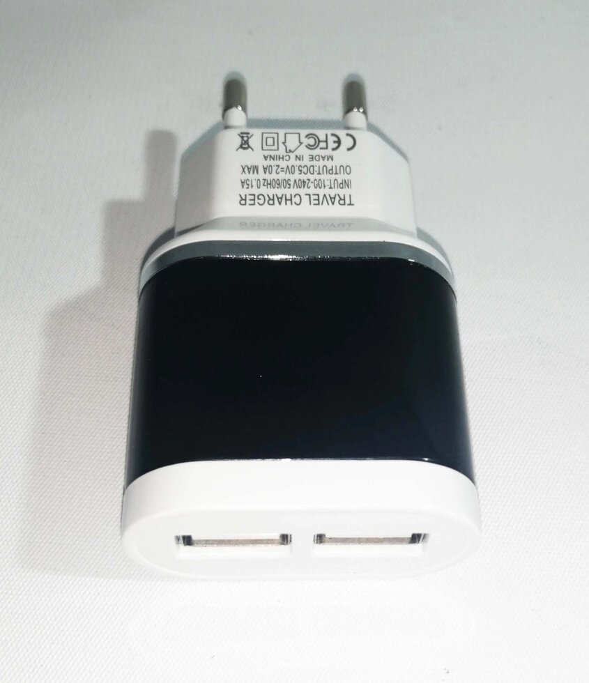 Зарядний пристрій для мобильніх пристроїв 2U від компанії Опт, роздріб інтернет магазин Familyshop - фото 1