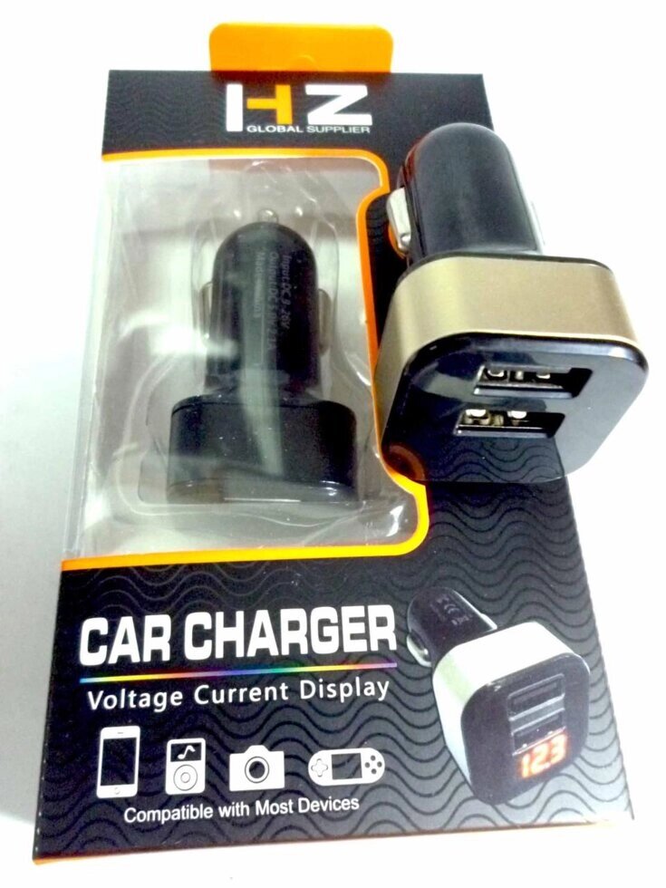 Зарядний в прикурювач CAR USB HC1 2USB 2A від компанії Опт, роздріб інтернет магазин Familyshop - фото 1