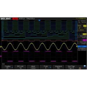 ПЗ логічного аналізатора SIGLENT SDS1000X-E-16LA для SIGLENT SDS1000X-E