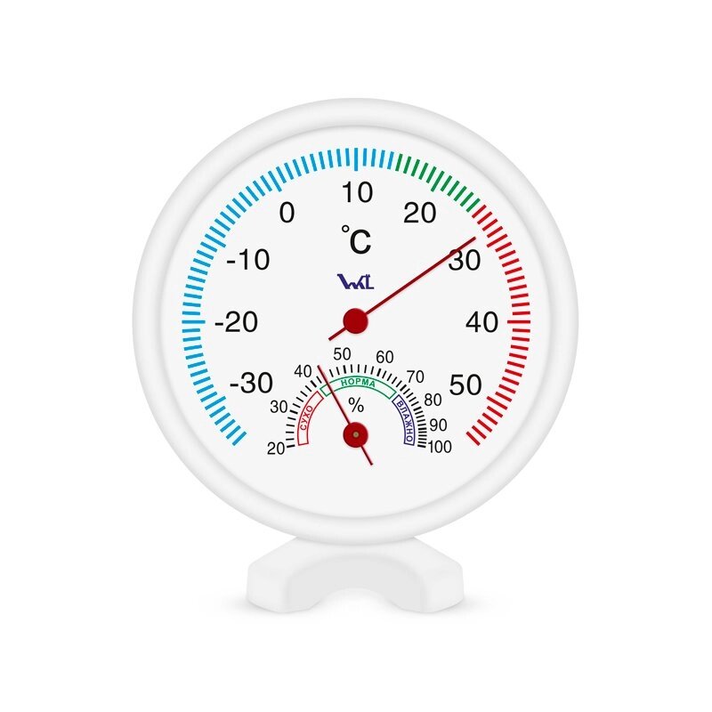 Термогігрометр побутовий ТГК-2 "Якість життя" (-30 + 50 ° С 20-100) від компанії Купина - фото 1