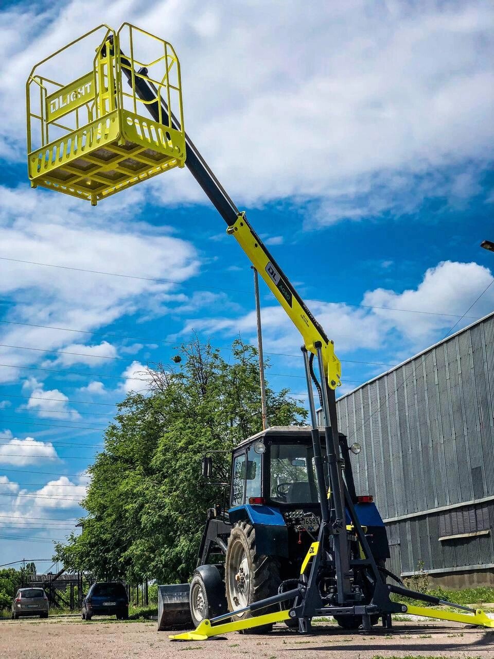 Корзина вантажо-будівельна до Маніпулятора DL AGRO від компанії Д ЛАЙТ, ТОВ - фото 1