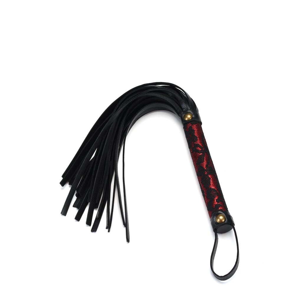 Флоггер Liebe Seele Victorian Garden Flogger, екошкіра від компанії poppersoff Попперс Київ Україна. Купити з доставкою - фото 1