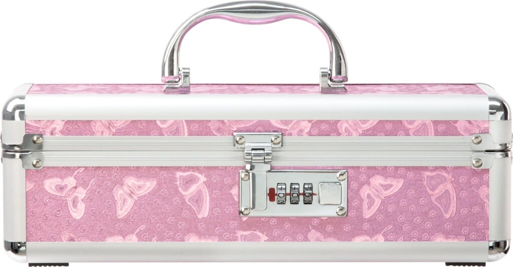 Кейс для зберігання секс-іграшок BMS Factory - The Toy Chest Lokable Vibrator Case Pink з кодовим за від компанії poppersoff Попперс Київ Україна. Купити з доставкою - фото 1