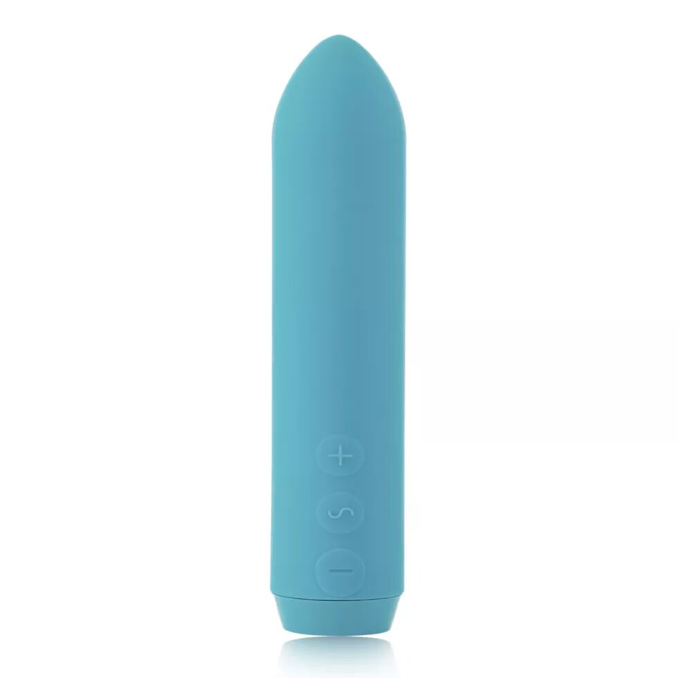 Мінівібратор Je Joue - Classic Bullet Vibrator Teal з глибокої вібрацією і фіксацією на палець від компанії poppersoff Попперс Київ Україна. Купити з доставкою - фото 1