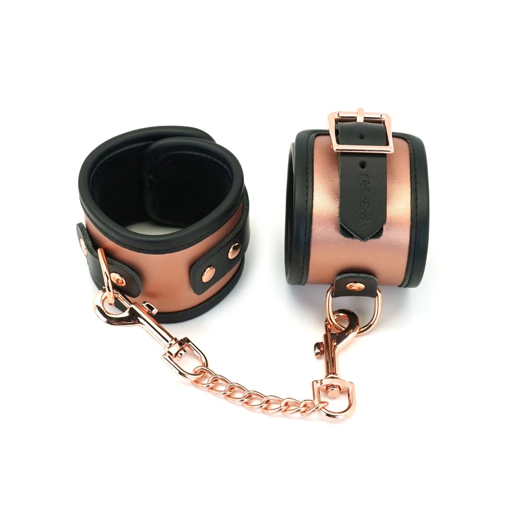 Наручники Liebe Seele Rose Gold Memory Wrist Cuff від компанії poppersoff Попперс Київ Україна. Купити з доставкою - фото 1