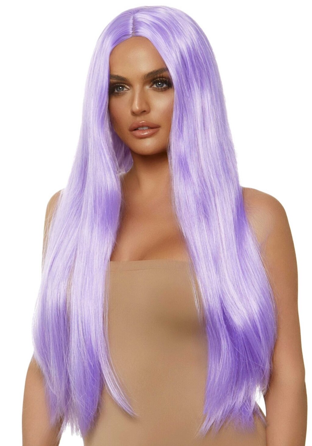 Перука Leg Avenue 33″ Long straight center part wig lavender від компанії poppersoff Попперс Київ Україна. Купити з доставкою - фото 1