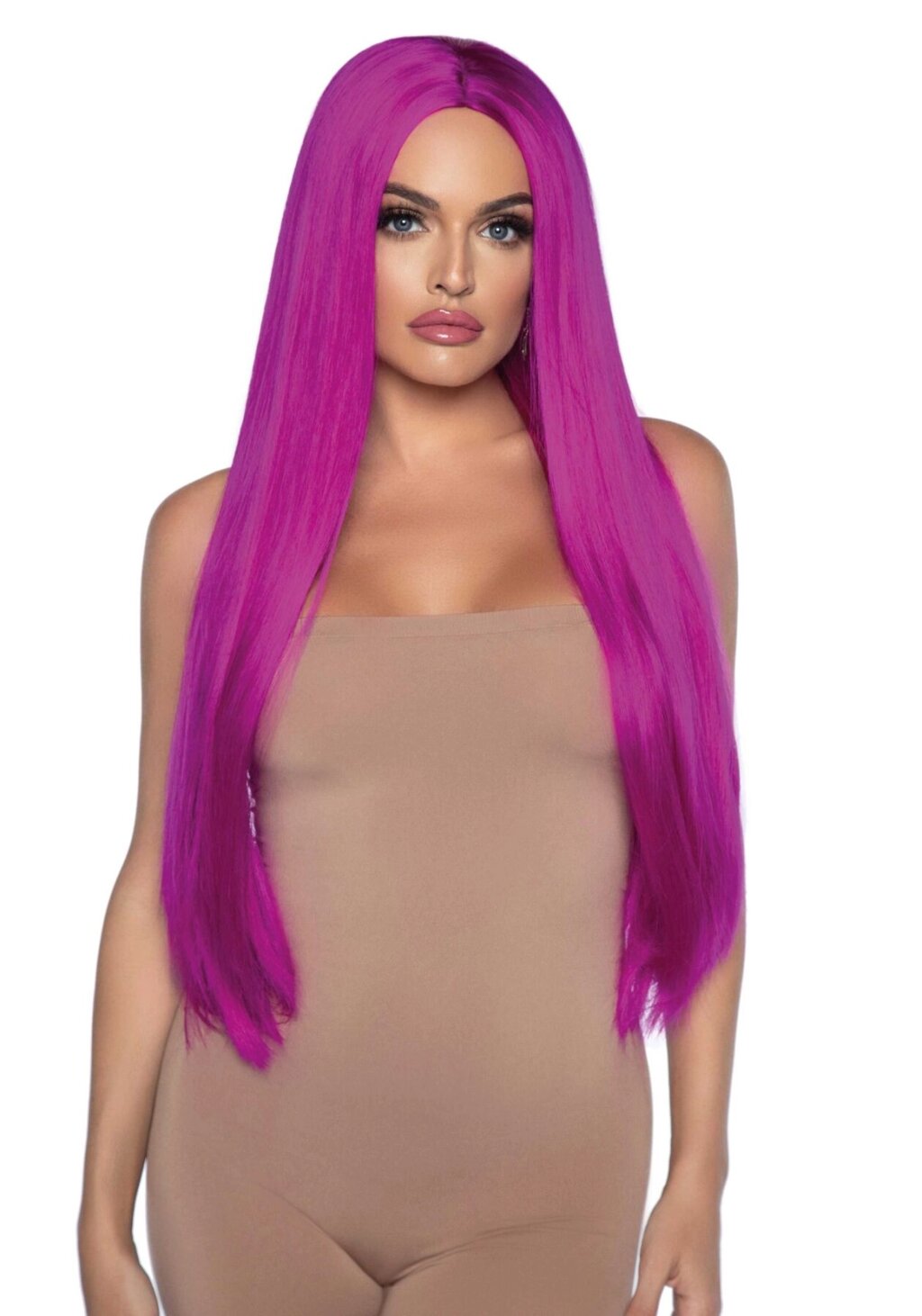 Перука Leg Avenue 33″ Long straight center part wig Raspberry від компанії poppersoff Попперс Київ Україна. Купити з доставкою - фото 1