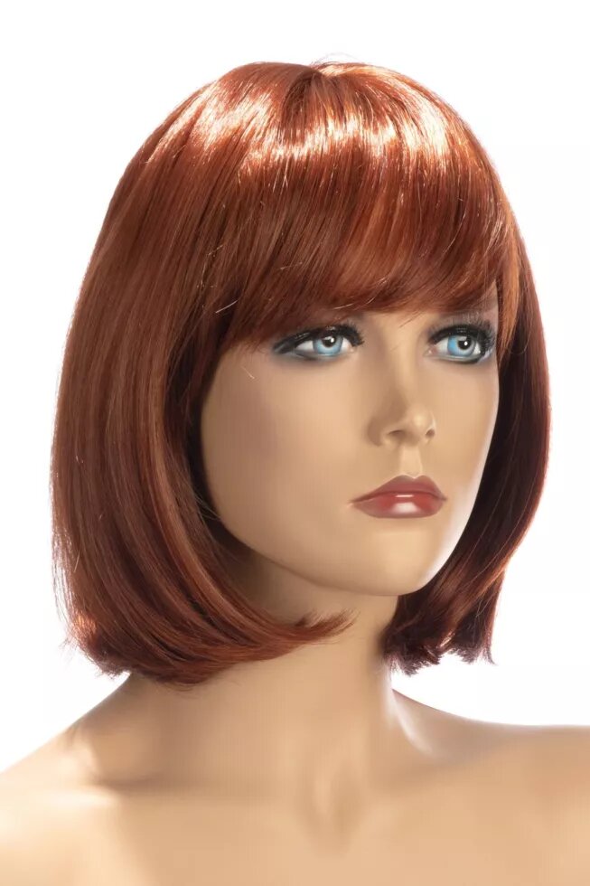 Перука World Wigs CAMILA MID-LENGTH REDHEAD від компанії poppersoff Попперс Київ Україна. Купити з доставкою - фото 1