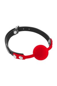 Класичний кляп з силіконовим кулькою Fetish Tentation Silicone Gag Ball Red в Києві от компании poppersoff Попперс Киев Украина. Купить с доставкой