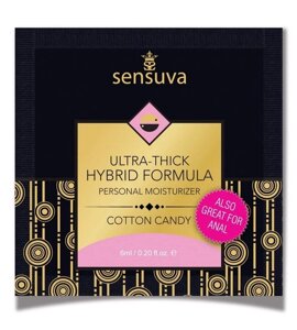 Пробник Sensuva - Ultra-Thick Hybrid Formula Cotton Candy (6 мл) в Києві от компании poppersoff Попперс Киев Украина. Купить с доставкой