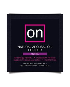 Пробник збудливого масла Sensuva - ON Arousal Oil for Her Ultra (0,5 мл) в Києві от компании poppersoff Попперс Киев Украина. Купить с доставкой