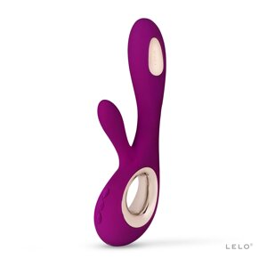 Вібратор-кролик LELO Soraya Wave Deep Rose, ваблять руху стовбура в Києві от компании poppersoff Попперс Киев Украина. Купить с доставкой